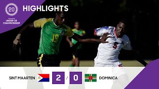 Concacaf Under-20 Championship - Sint Maarten vs Dominica