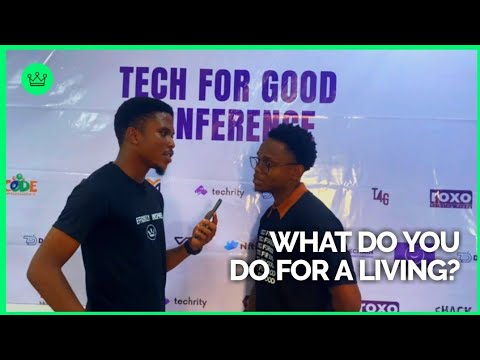 Asking Young Tech Entrepreneurs For Advice at Tech For Good Conference ...