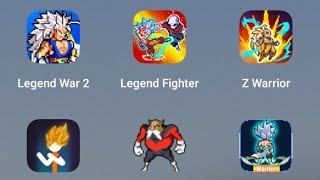 Legend War 2,Legend Fighter,Z Warrior,Stickman Warriors,Super Goku,Tourney Of Warriors screenshot 1