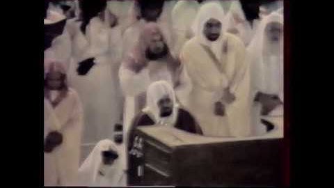 تلاوة سورة الحج من تراويح الحرم المكي الشيخ علي جابر 16-9-1409هـ