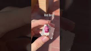 150,000 Times Rarer than a Diamond; Red Beryl