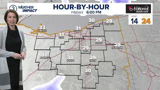 Cleveland weather: Scattered snow on Saturday with falling PM temperatures