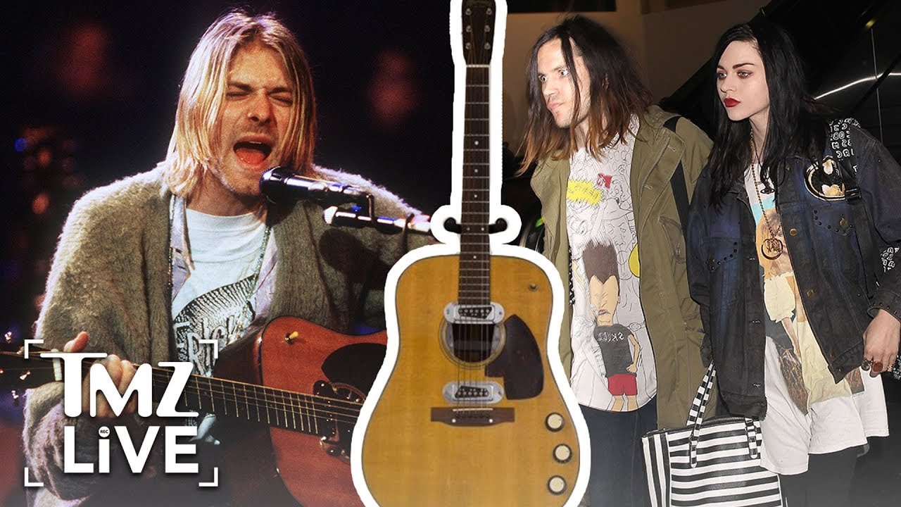 Kurt Cobain Daughter Loses Famous Guitar Tmz Live Youtube