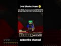 Gold Block Finish 💀 Nether Trip Gone Wrong #shorts #minecraft