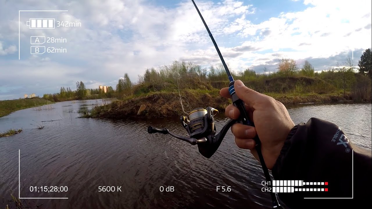 Катушка Ryobi Spiritual DX 500. Петли и бороды в ветер. Мормышинг в День Победы.