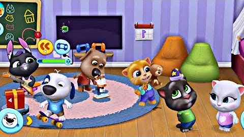 New Talking Tom Friends (iOS, Android). Gameplay Walkthrough Part-18 (Outfit7) - HD। Toking Tom