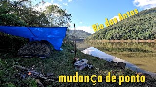 Pescaria e Acampamento, noite fria, muito peixe e equipamentos novos para as gravações 💡 