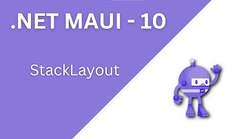 10. StackLayout for Edit Contact page in .Net Maui