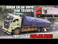 Jalan Basah Dan Licin Ganjal Mental Terus, Tronton Hino &amp; UD Quester Ketenggak Dibuat Makin Susah!!