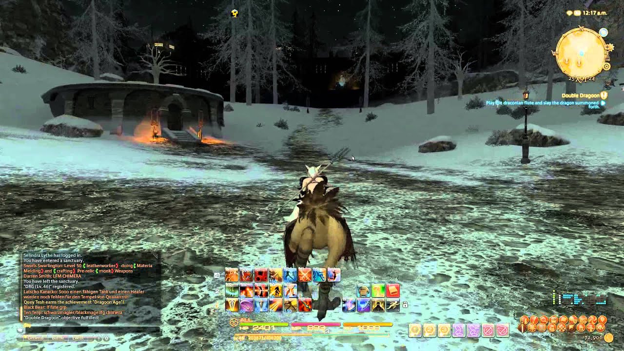 Final Fantasy XIV A Realm Reborn Level 45 Dragoon Quest