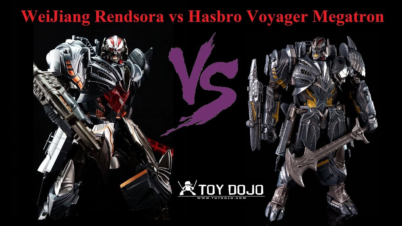 Rendsora WeiJiang Rendsora vs Hasbro Movie Megtron - YouTube
