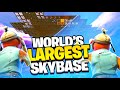 WE MADE THE WORLD'S BIGGEST SKYBASE IN A SCRIM...