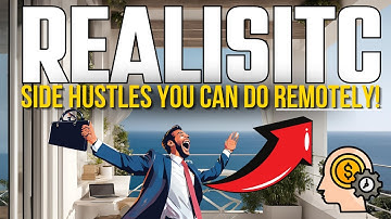 6 Realistic Side Hustles You Can Do Remotely in 2025🌟🌟