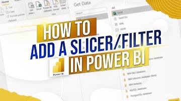 How to Add a Slicer in Power BI