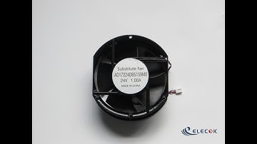 AD17224DB5159M0 24V 1.00A 3wires Fan  substitute
