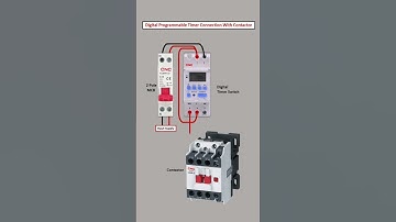 digital programmable timer connection with contractor#shorts #viralvideo  #youtubeshorts  #viral