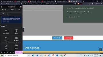 HOW TO DISPLAY TWO COLUMNS SIDE BY SIDE IN ELEMENTORWORDPRESS