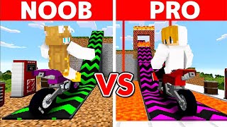 Minecraft NOOB vs PRO SUPER MEGA RAMP BUILD CHALLENGE (Tagalog)