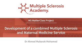 MS MasterClass 12 - Project Finalists - Dr Ahmed Mubarak Mohamed