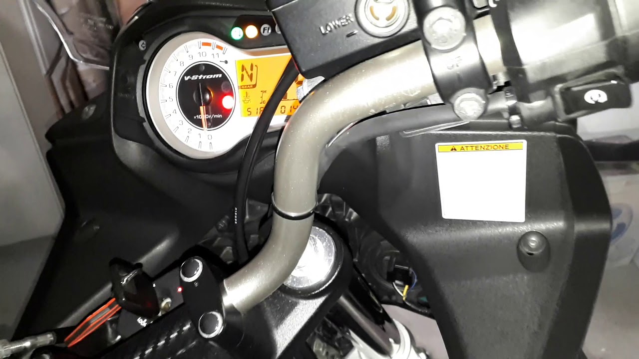 Suzuki V-Strom 650 só no cano!