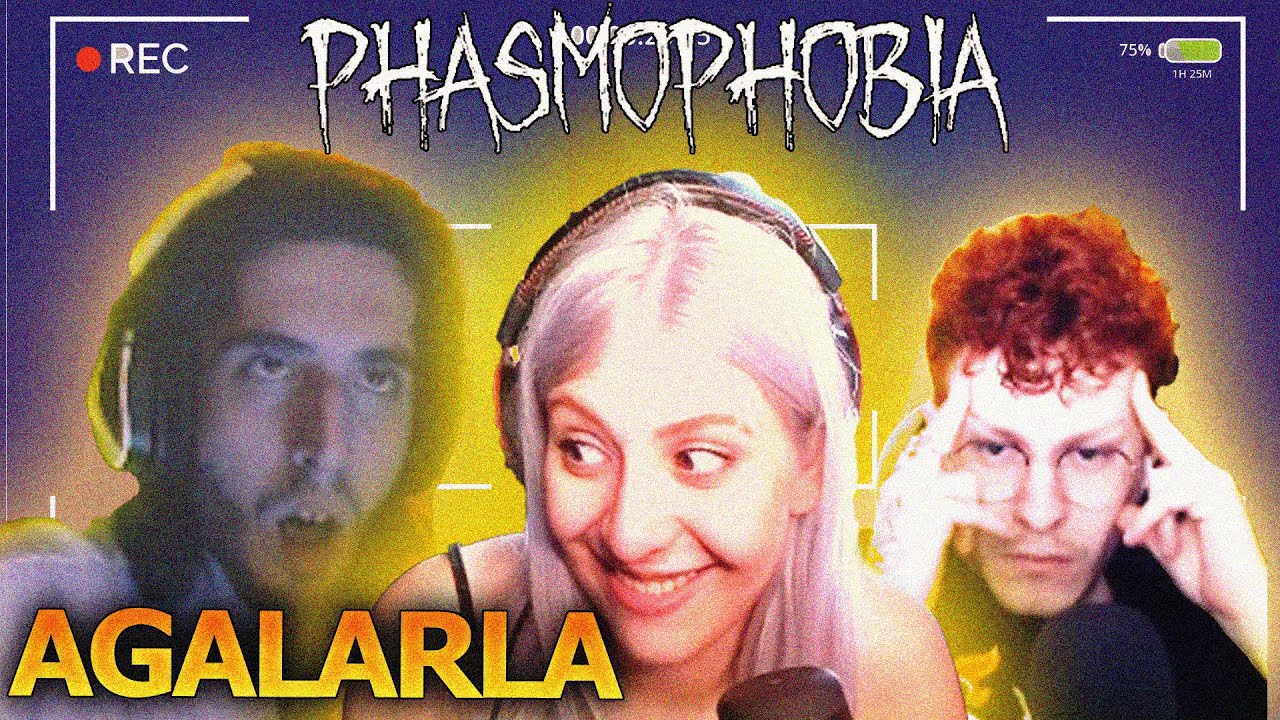 Agalarla Phasmophobia w/PurpleBixi, Zade,