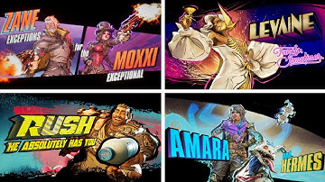 BORDERLANDS 4 - All NEW & Returning Characters Intros (SPOILERS)