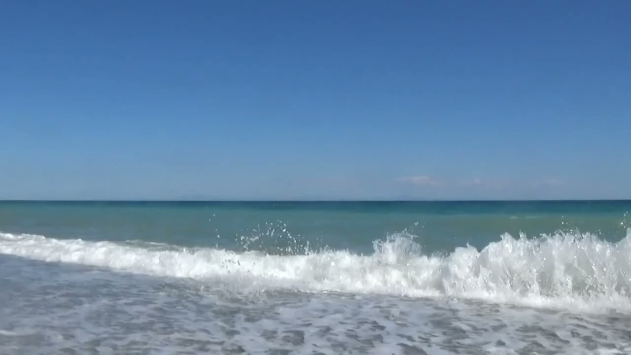 1 час моря: фон для работы, медитации, концентрации.