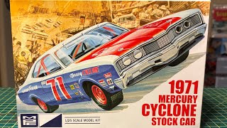 Full build and review of the newest issue of the 1971 Mercury Cyclone by MPC 