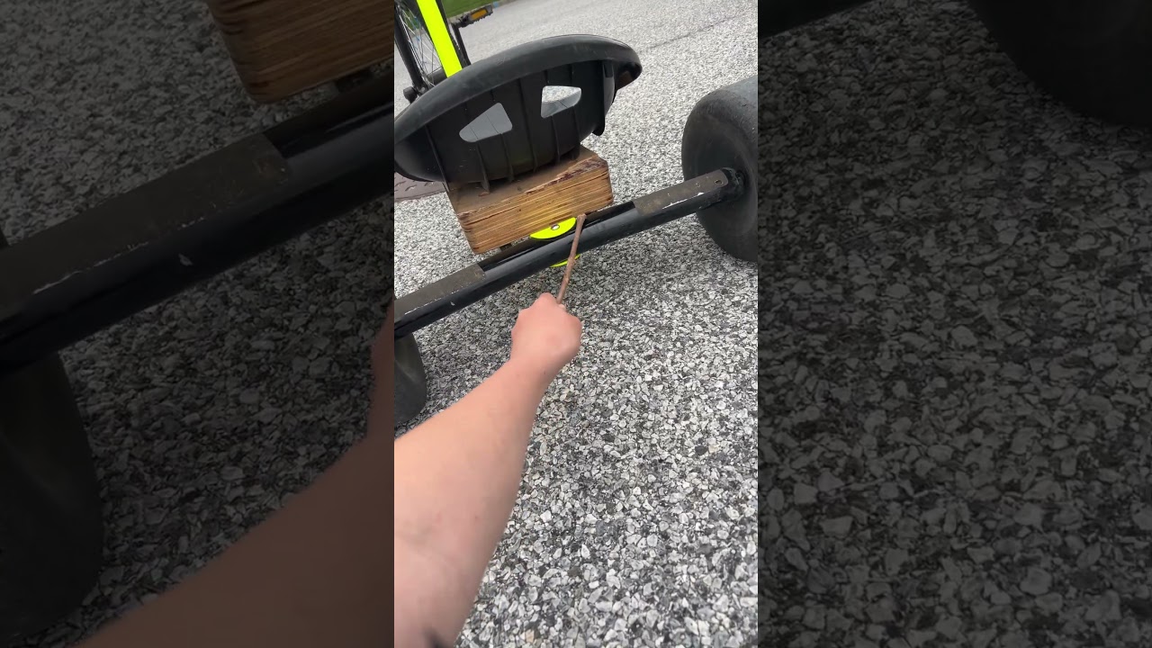 Drift trike is wide! 