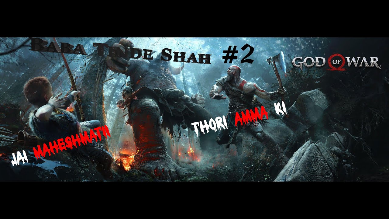 Yudh Ka Devta Continues!! | GOD OF WAR Part 2 | JiTHAxGoD Live | Baba Tinde Shah Part 2 PS4Live