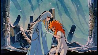 AI(Saint Seiya) Hilda saving the rest of the god warriors（Thor, Mime, Syd, Bud and Fenrir）