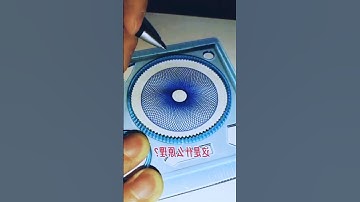 Amazing Spirograph |💞 #shorts #Spirograph #satisfying #asmr