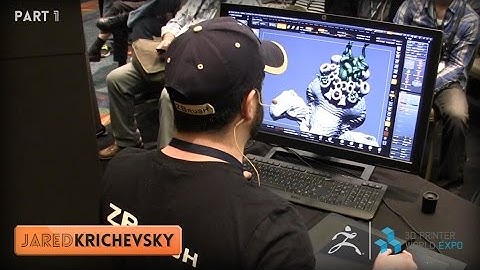 ZBrush 3DPWE Demonstration with Jared Krichevsky Part 1