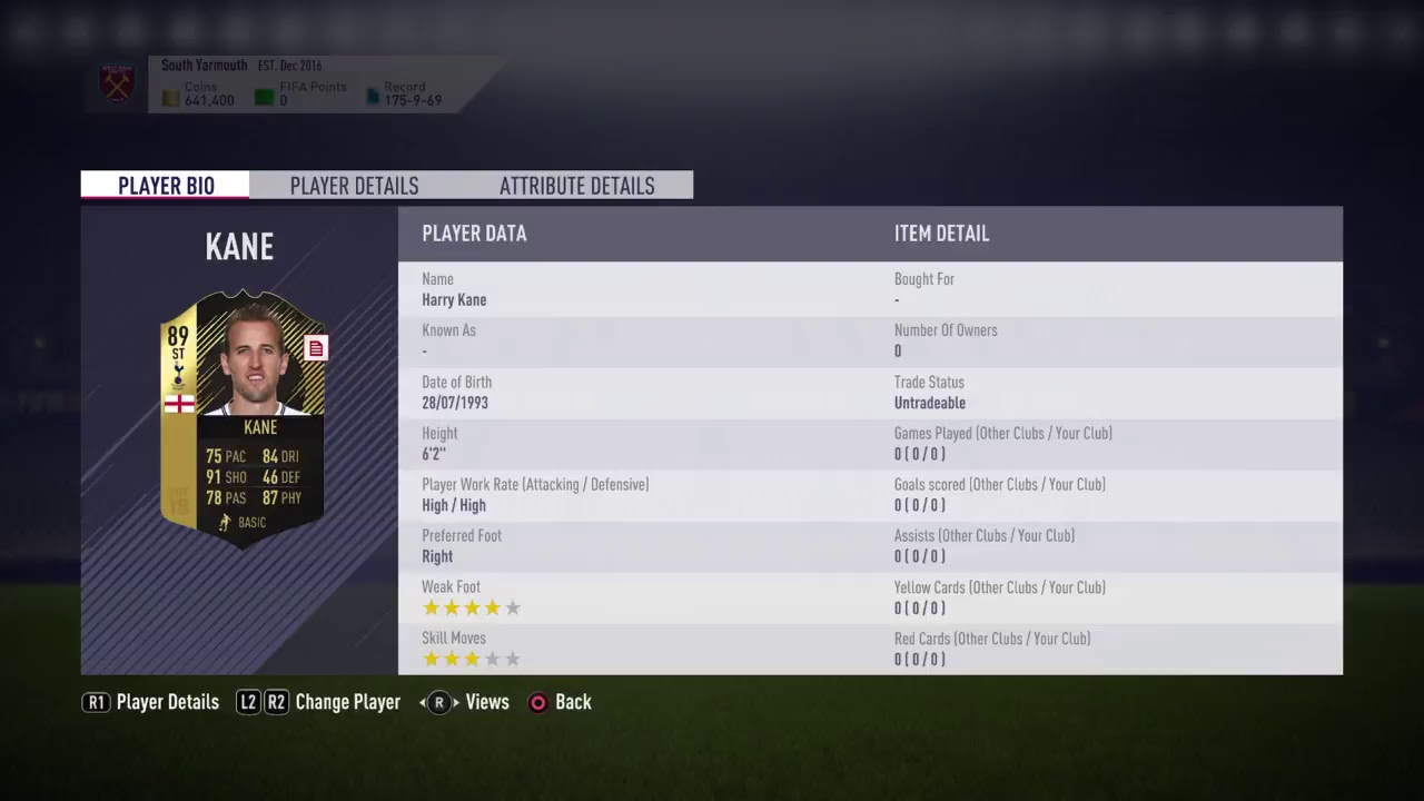 Goodbye Free 89 Rated Harry Kane