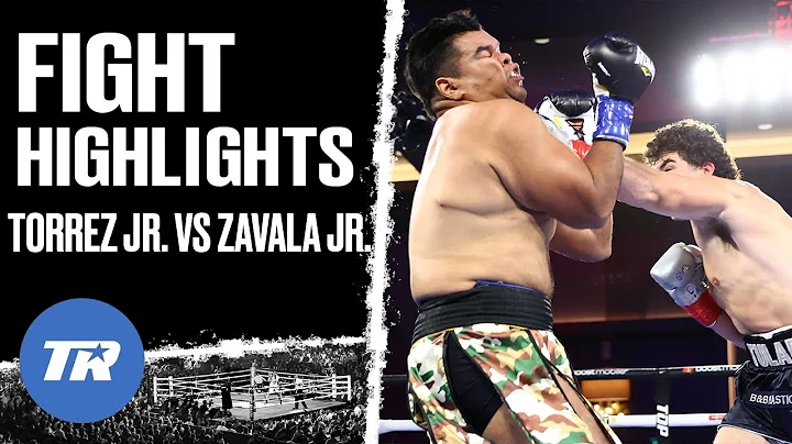 Top Heavyweight Prospect Richard Torrez Jr Knocks Zavala Jr. Out In 1 Minute | FIGHT HIGHLIGHTS
