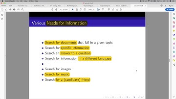 Information Retrieval and Text Mining coverage - L2