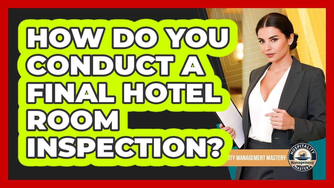 How Do You Conduct A Final Hotel Room Inspection?