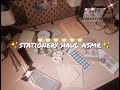 ✨smol stationery haul (asmr)✨ + soft lofi k-pop music