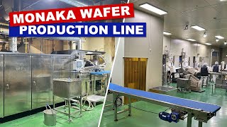 Automatic Wafer Baking Machine for Monaka Wafer|Automatic Monaka Shell Making Machine #monakawafer