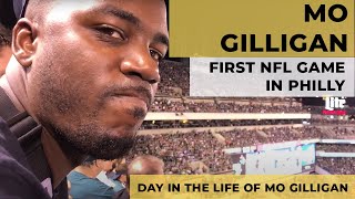 FIRST NFL GAME IN PHILLY WITH AJ TRACEY AND NOT3S | A Day In The Life Of Mo Gilligan | Mo Gilligan