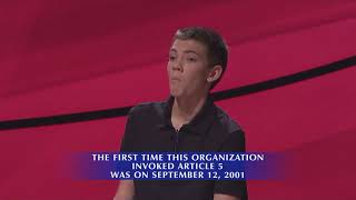 Jeopardy! Teen Tournament Day 9 - Finals - Final Jeopardy - 6/27/19