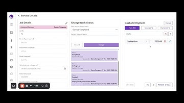 How to Add Payment for a Service Job with Parts Billing (Desktop Tutorial) - ServiceNear.in