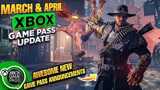 23 MASSIVE NEW XBOX GAME PASS DROPS THIS APRIL & MARCH & BEYOND