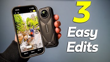 3 EASY Ways to edit 360 video for BEGINNERS!