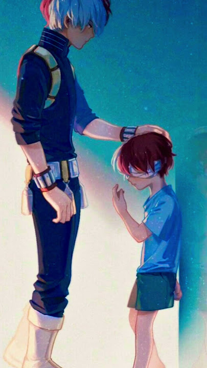 MHA characters meeting their past selves #mha #deku #bakugo #shoto #dabi #toga #kirishima #sad