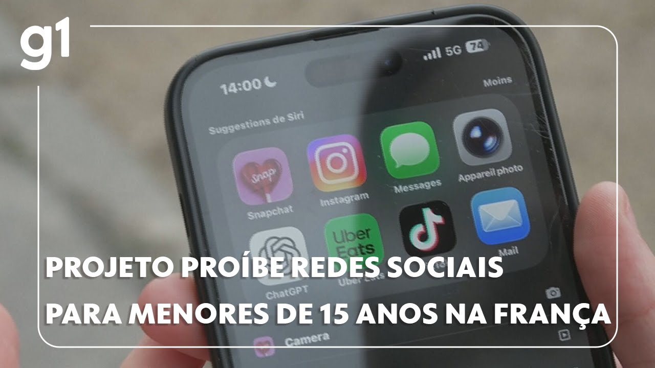 Assembleia da França aprova a proibição do uso de celulares para menores de 15 anos