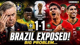 MOROCCO EXPOSED BRAZIL! 🇲🇦 Brazil Have a BIG Problem… | Brazil 1-1 Morocco