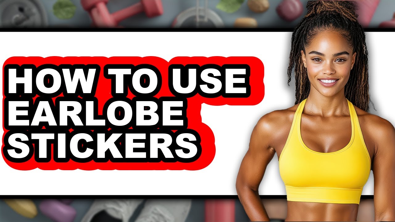 Earlobe Spo2 Sticker How to Use Earlobe Stickers - Step by Step - YouTube