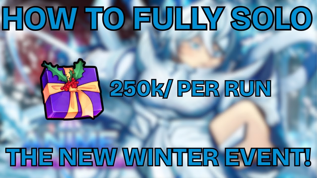 ЛУЧШИЙ УРОК ПО ПРОХОЖДЕНИЮ ЗИМНЕГО МЕРОПРИЯТИЯ В ИГРЕ Anime Vanguards!