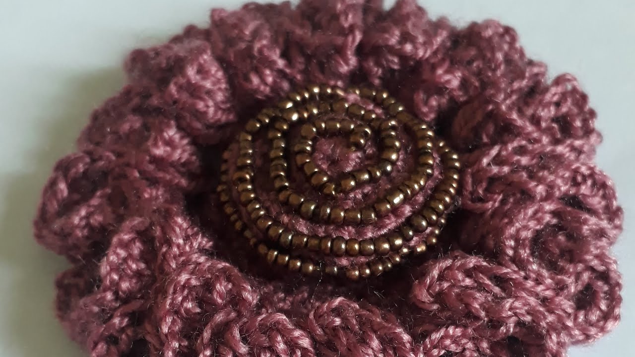 Flower 3D crochet YouTube